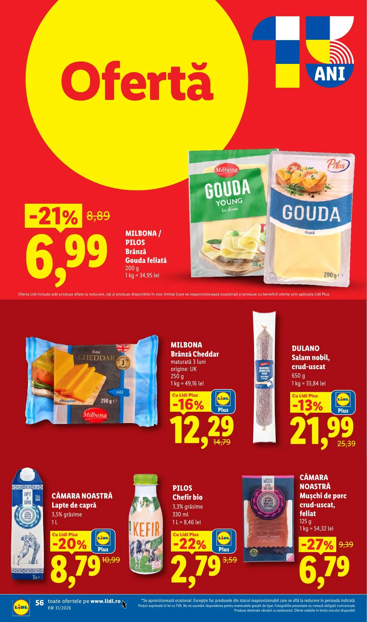 Lidl akciós újság Románia 07.27–08.02 – 56. oldal