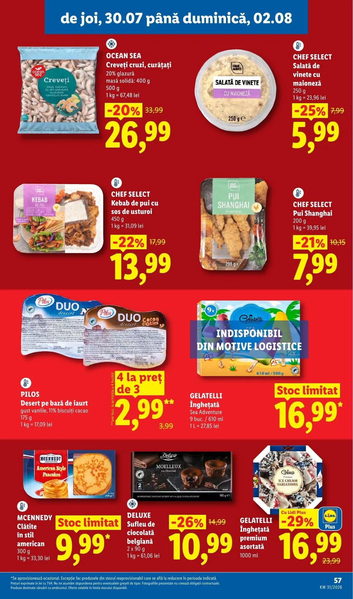 Lidl akciós újság Románia 07.27–08.02 – 57. oldal