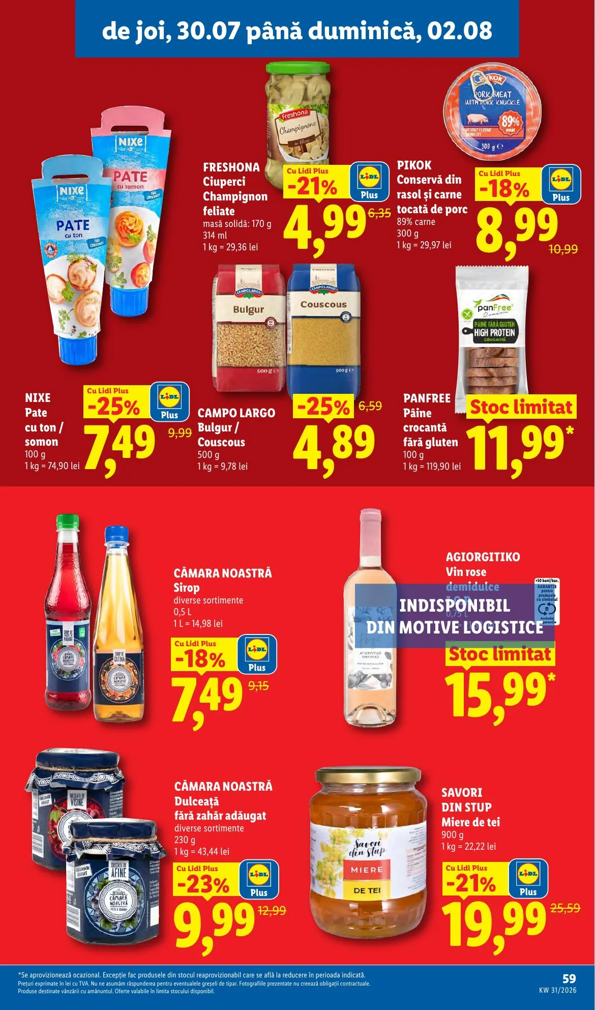Lidl akciós újság Románia 07.27–08.02 – 59. oldal