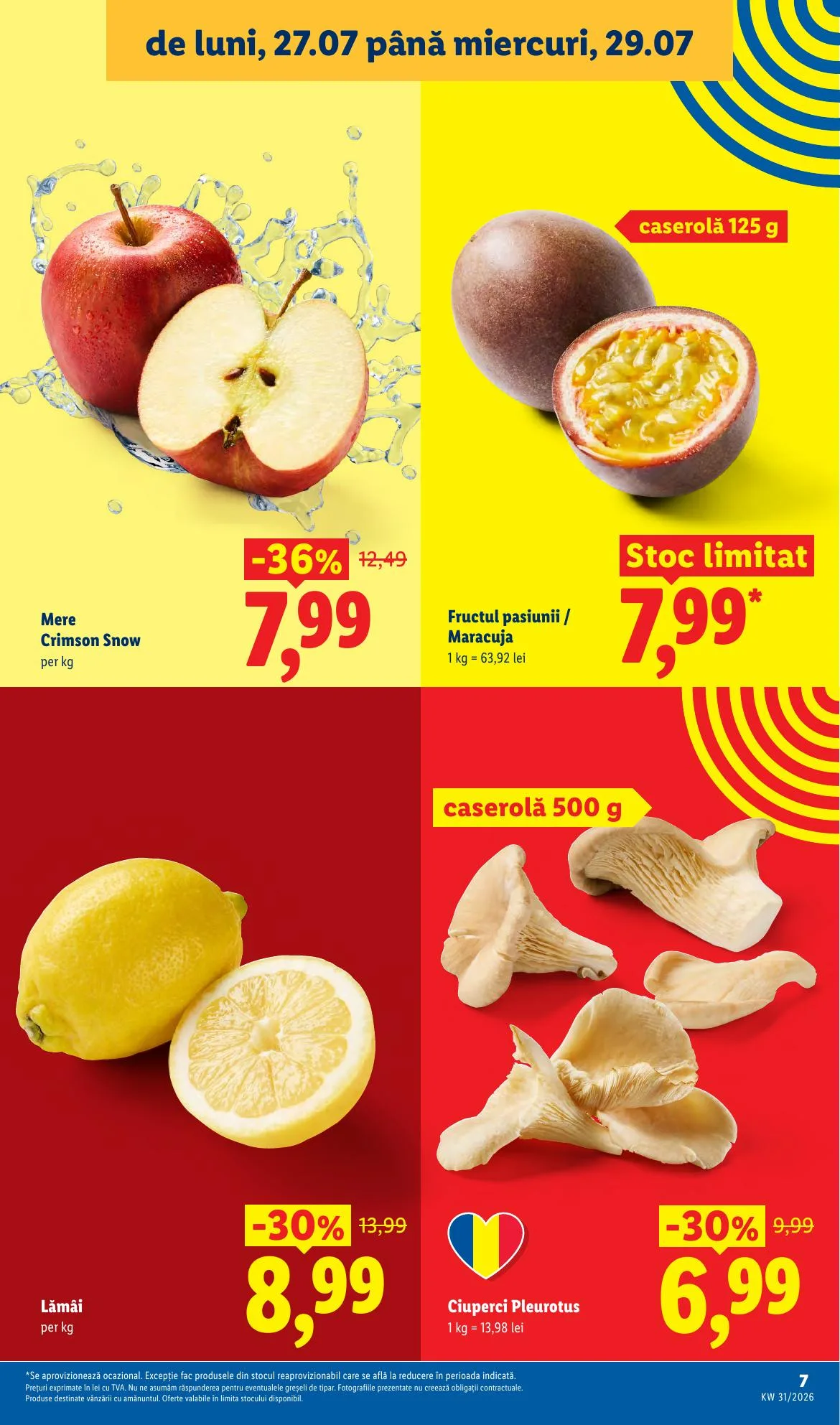 Lidl akciós újság Románia 07.27–08.02 – 7. oldal