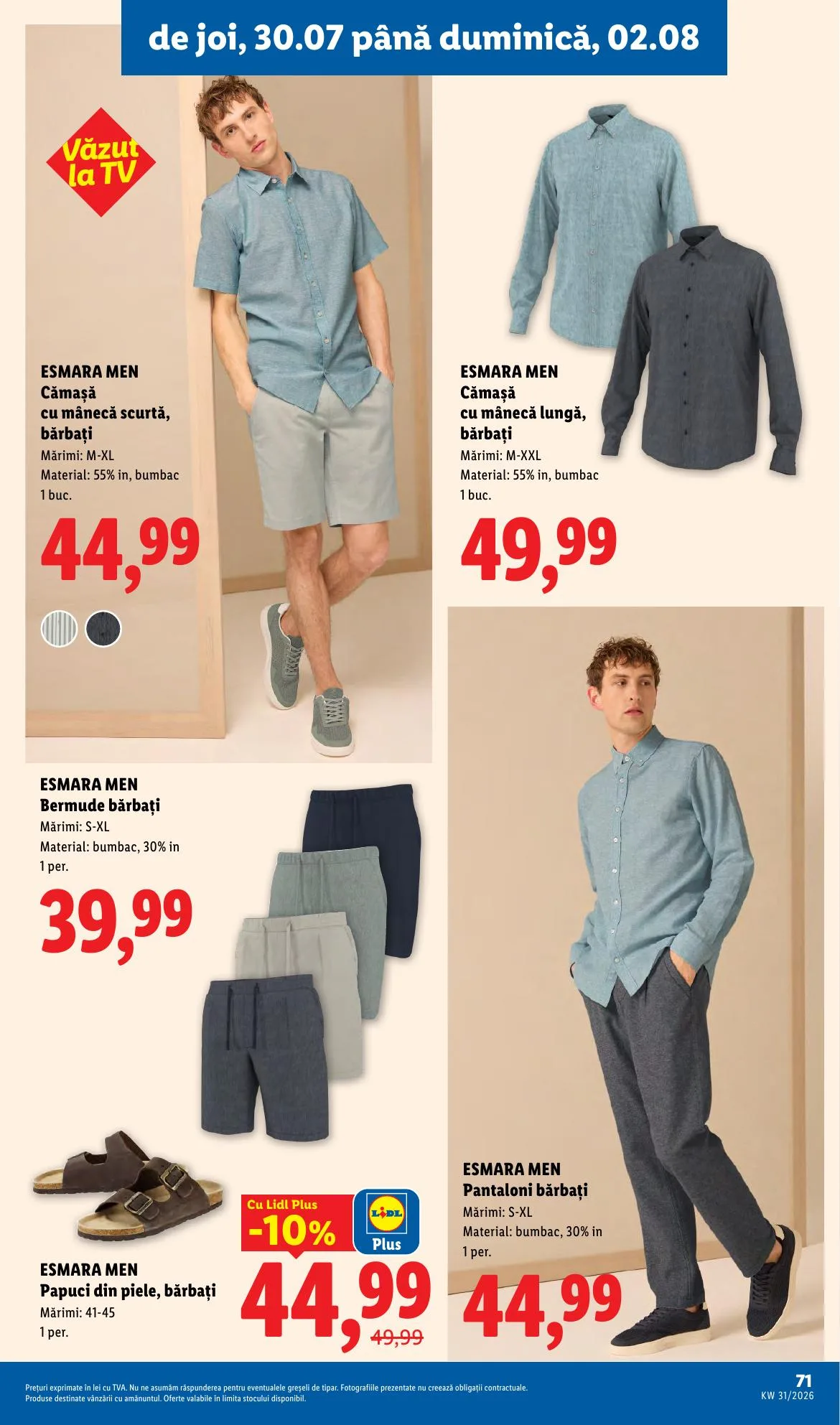 Lidl akciós újság Románia 07.27–08.02 – 71. oldal