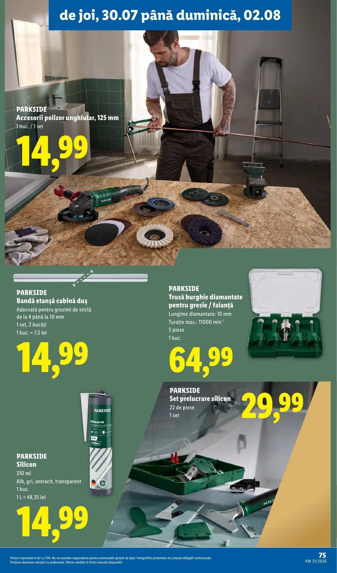 Lidl akciós újság Románia 07.27–08.02 – 75. oldal