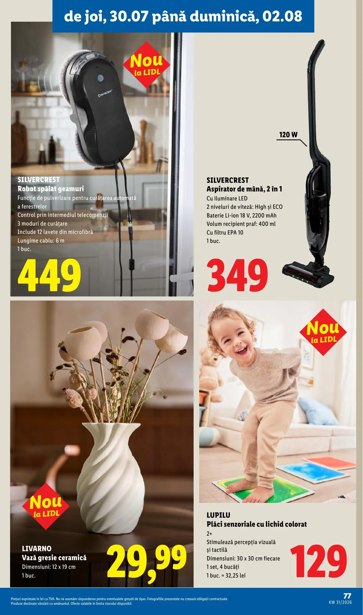 Lidl akciós újság Románia 07.27–08.02 – 77. oldal