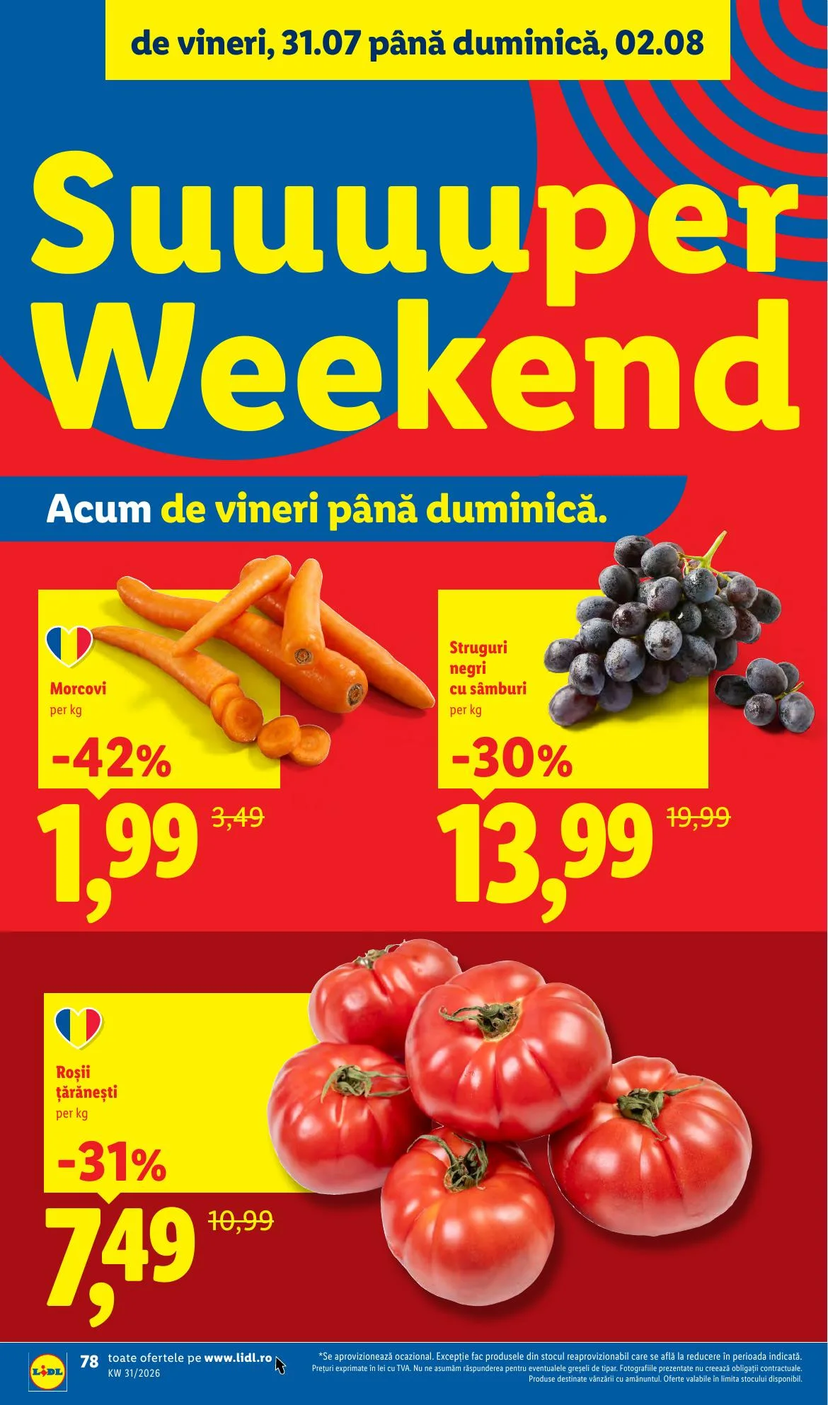 Lidl akciós újság Románia 07.27–08.02 – 78. oldal