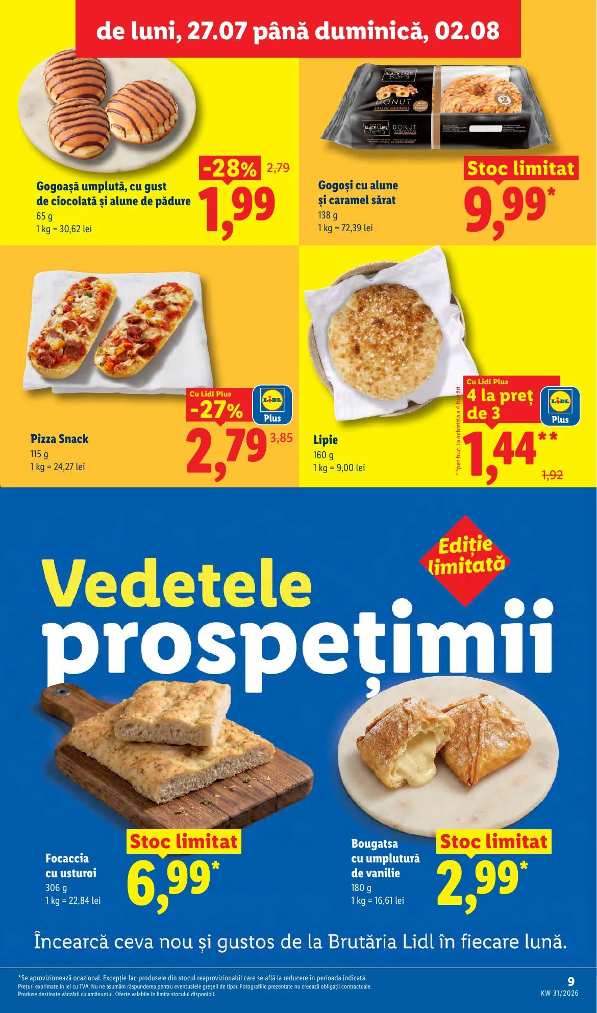 Lidl akciós újság Románia 07.27–08.02 – 9. oldal