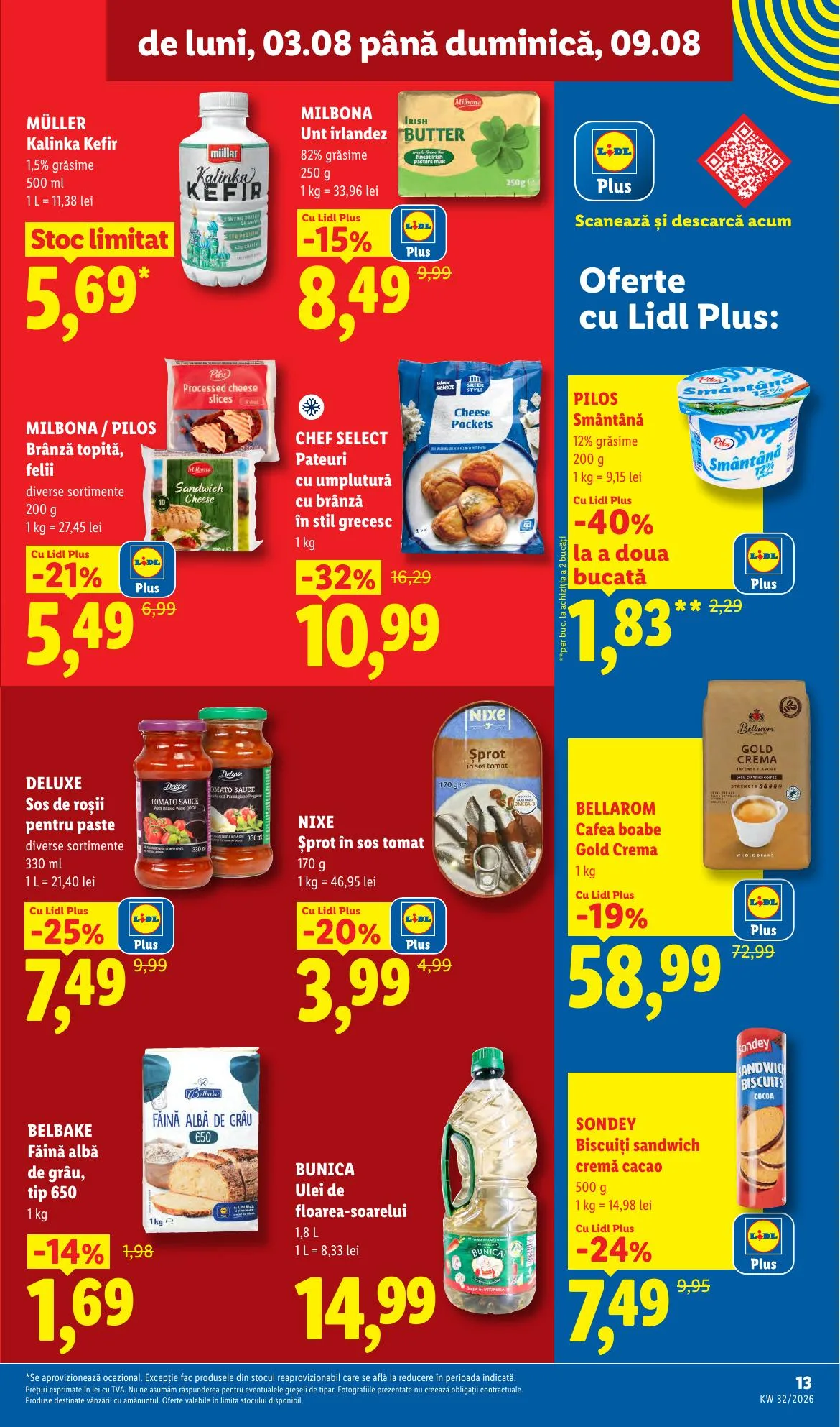Lidl akciós újság Románia 08.03–08.09 – 13. oldal
