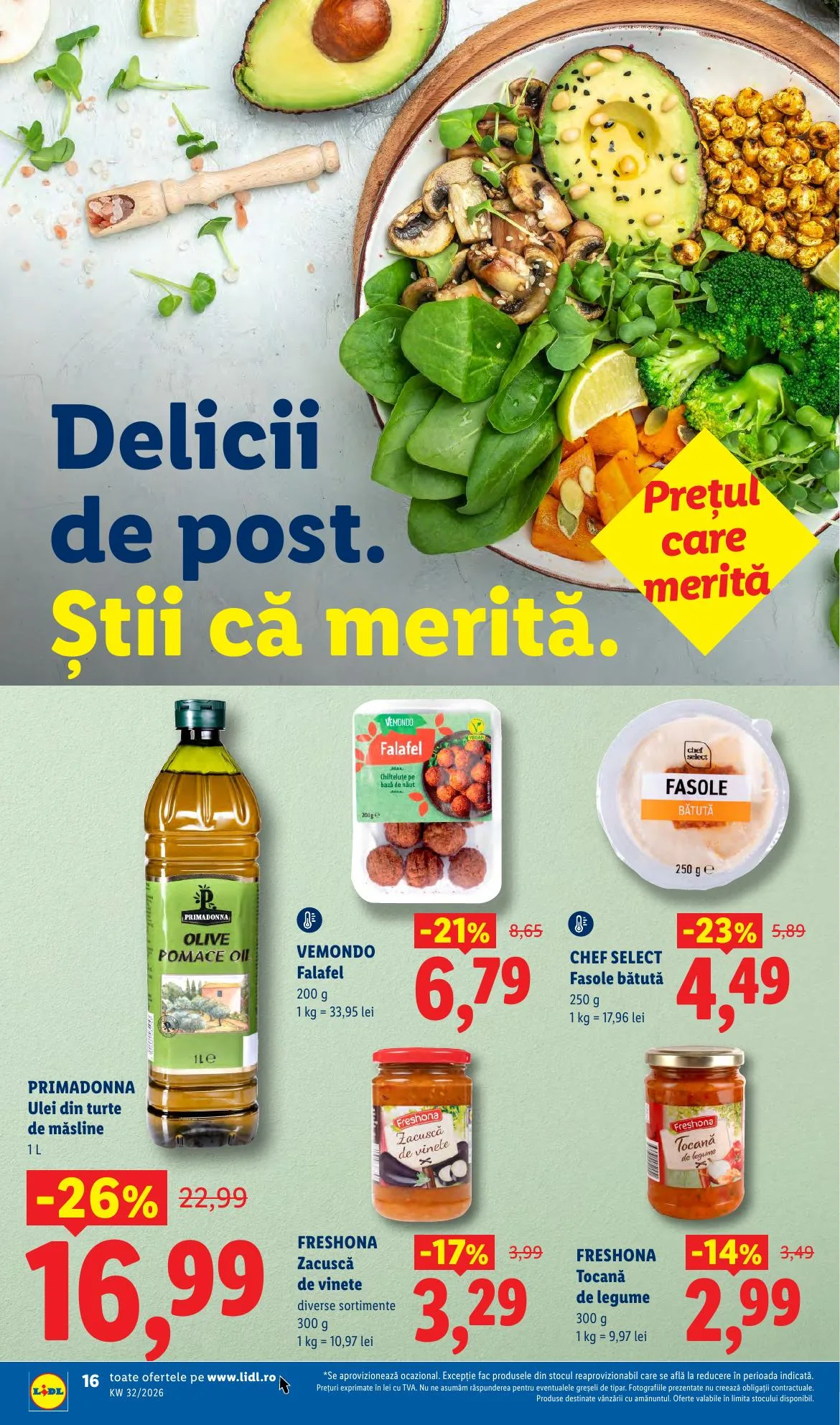 Lidl akciós újság Románia 08.03–08.09 – 16. oldal