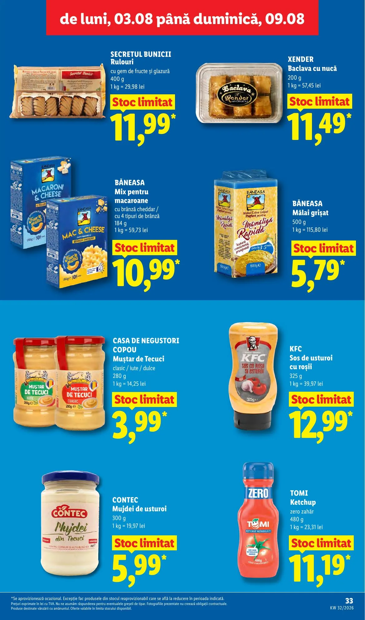 Lidl akciós újság Románia 08.03–08.09 – 33. oldal