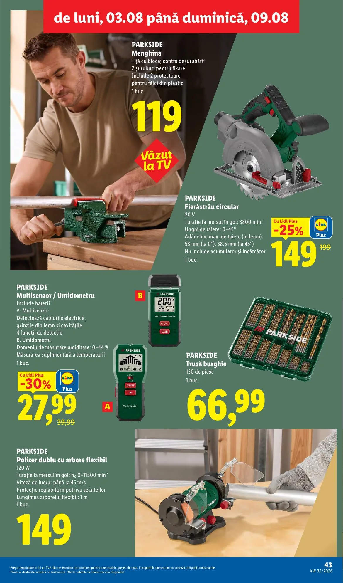 Lidl akciós újság Románia 08.03–08.09 – 43. oldal