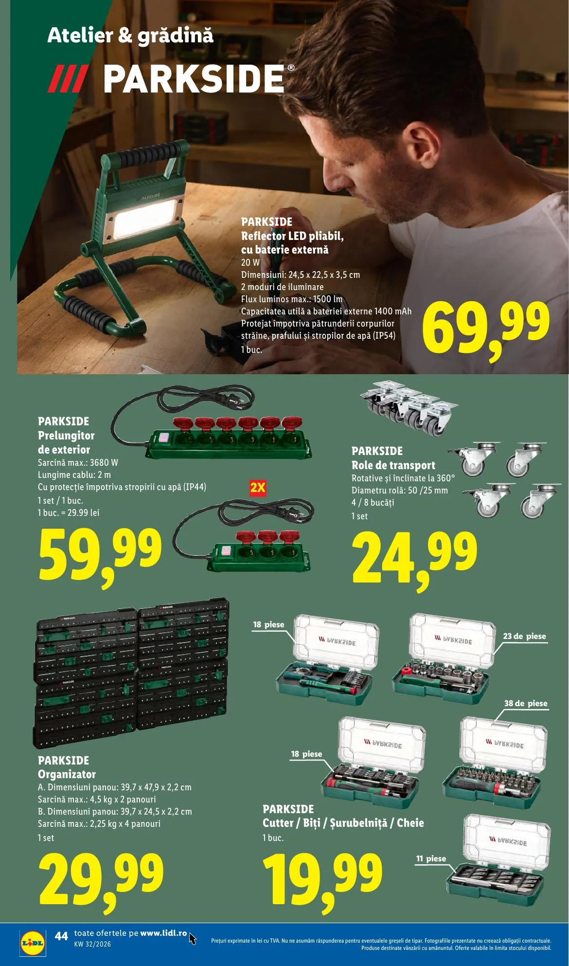 Lidl akciós újság Románia 08.03–08.09 – 44. oldal
