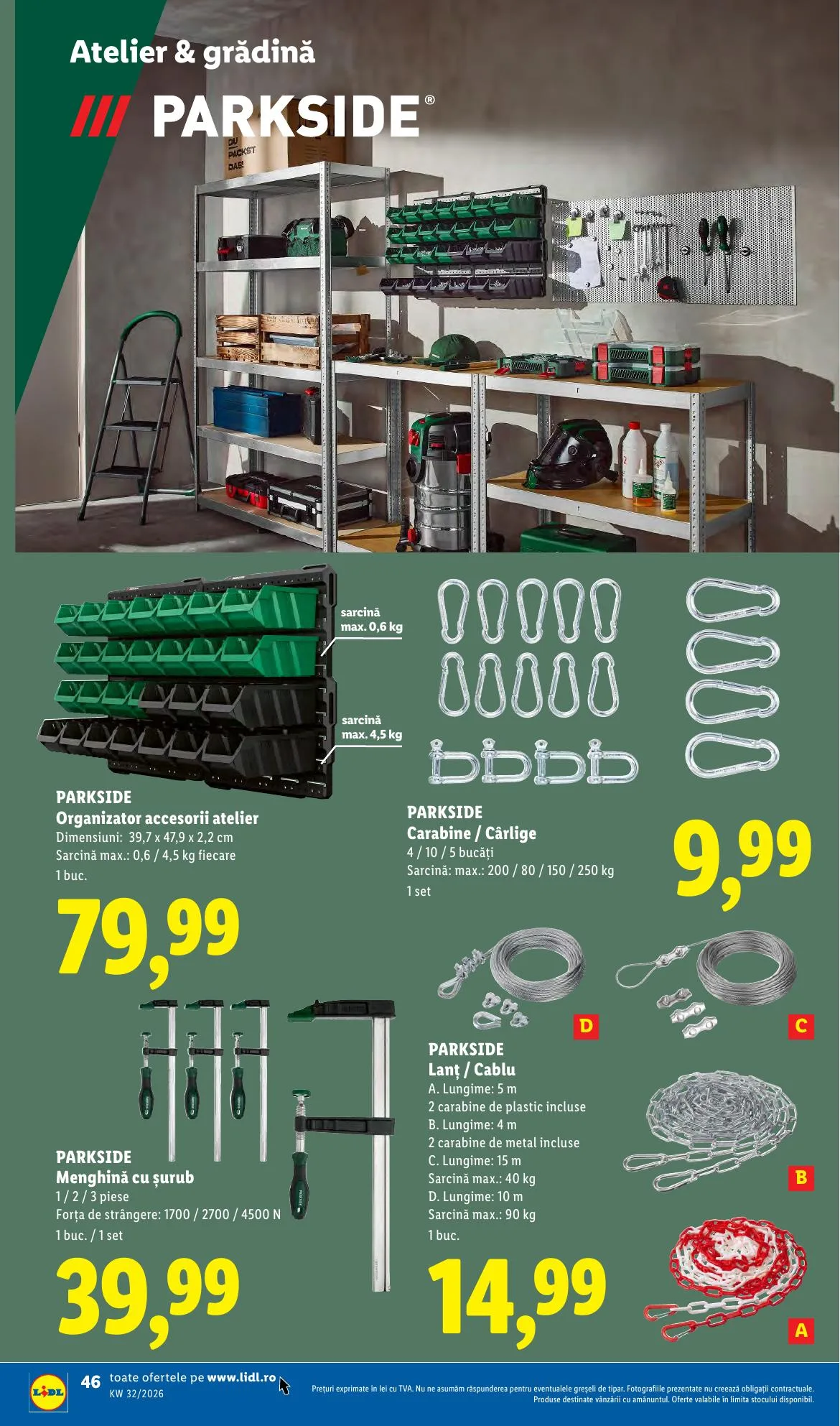 Lidl akciós újság Románia 08.03–08.09 – 46. oldal