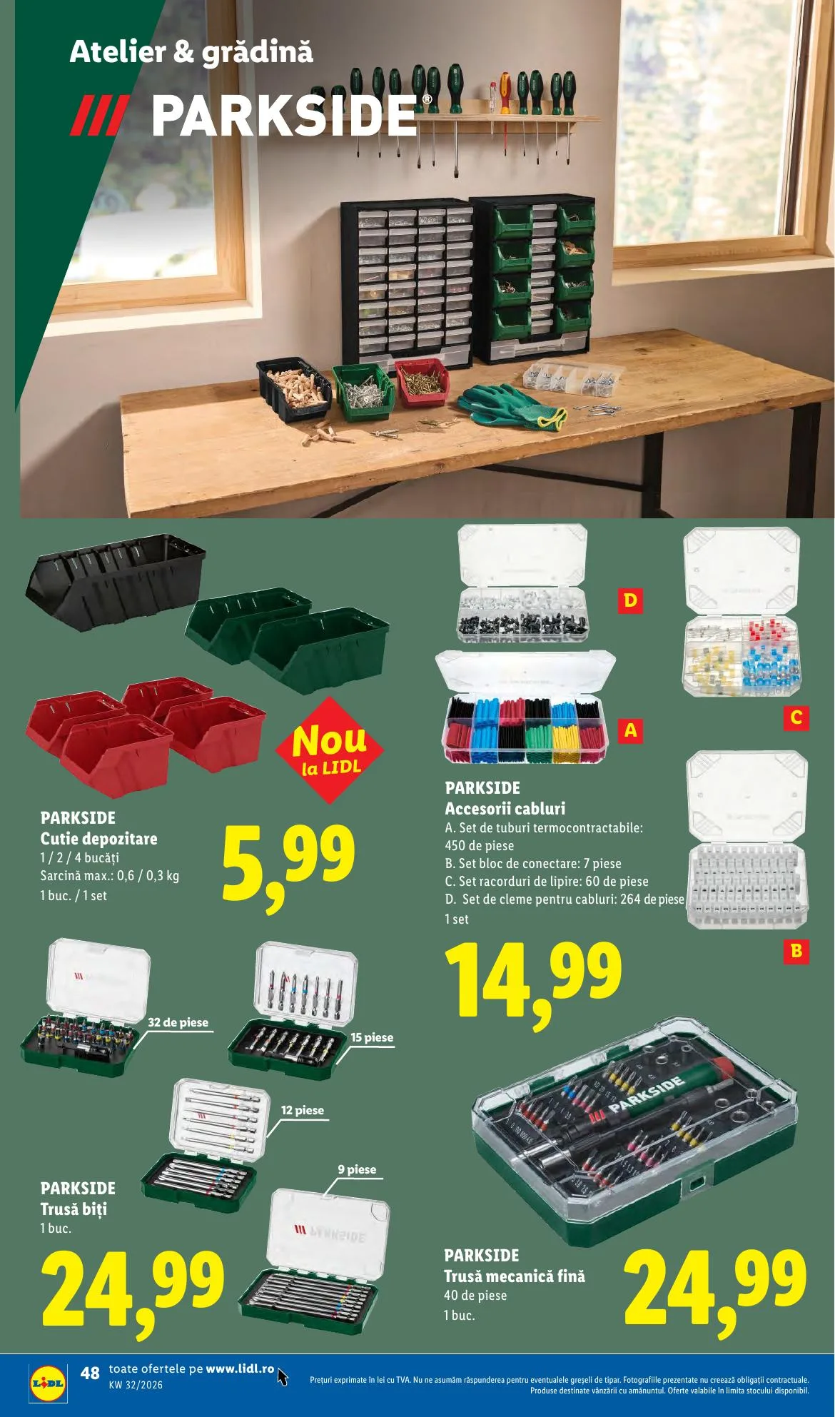 Lidl akciós újság Románia 08.03–08.09 – 48. oldal