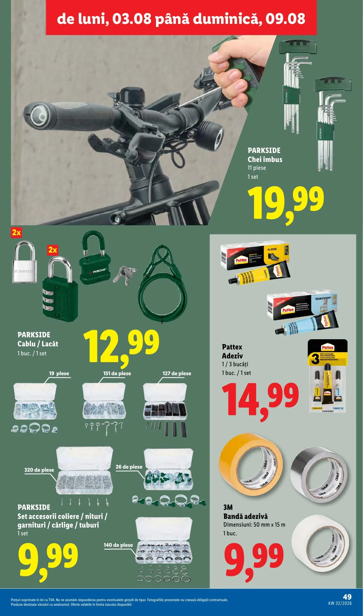 Lidl akciós újság Románia 08.03–08.09 – 49. oldal