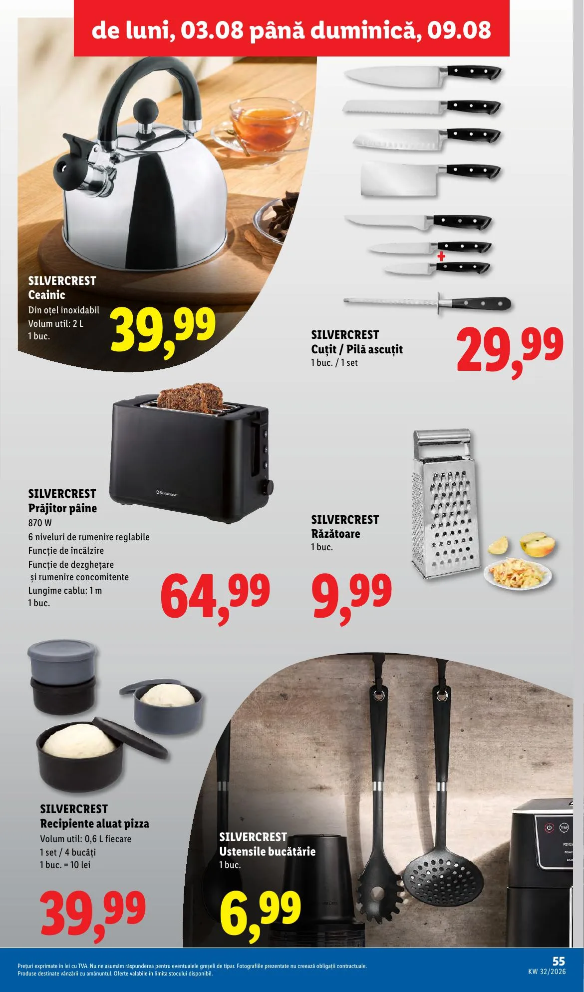 Lidl akciós újság Románia 08.03–08.09 – 55. oldal
