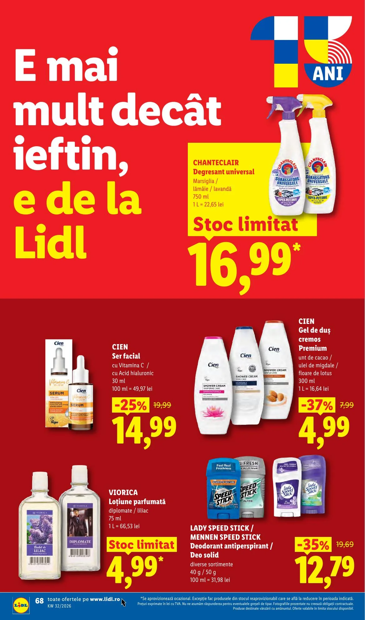 Lidl akciós újság Románia 08.03–08.09 – 68. oldal
