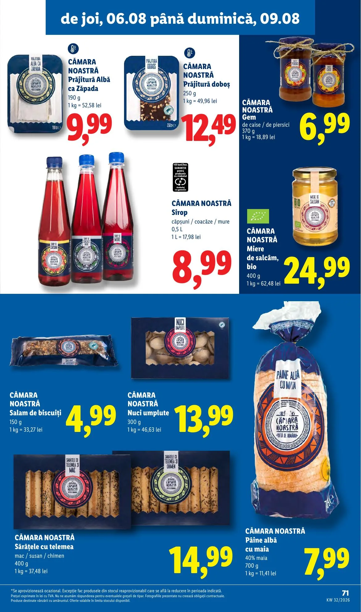Lidl akciós újság Románia 08.03–08.09 – 71. oldal