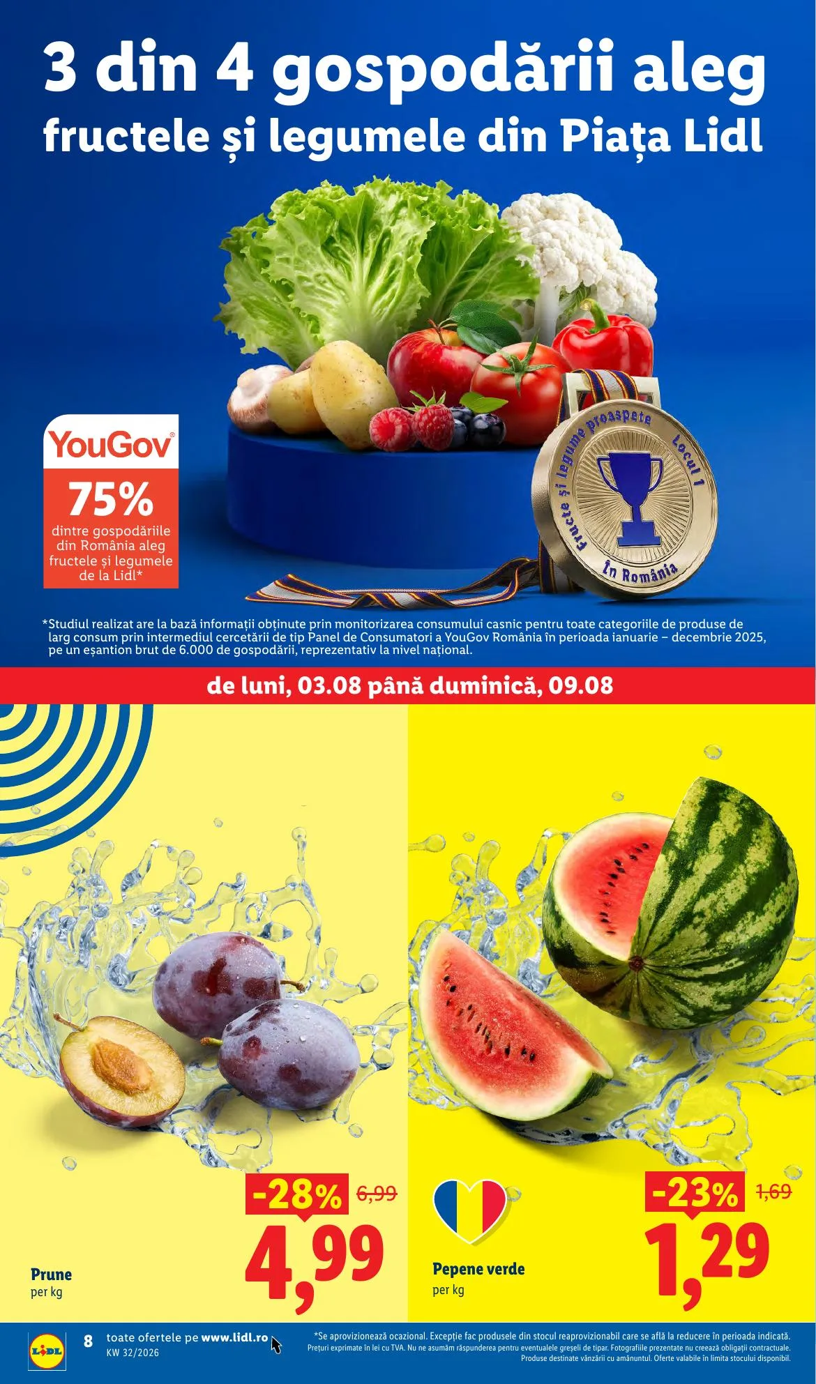 Lidl akciós újság Románia 08.03–08.09 – 8. oldal
