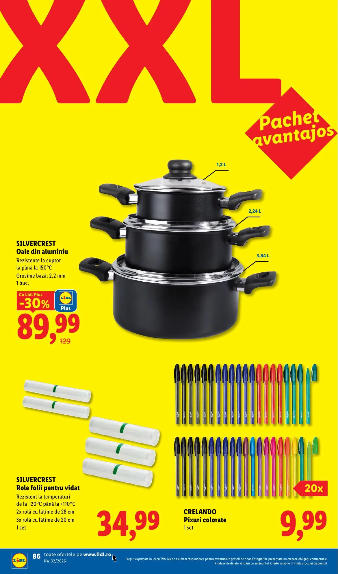 Lidl akciós újság Románia 08.03–08.09 – 86. oldal