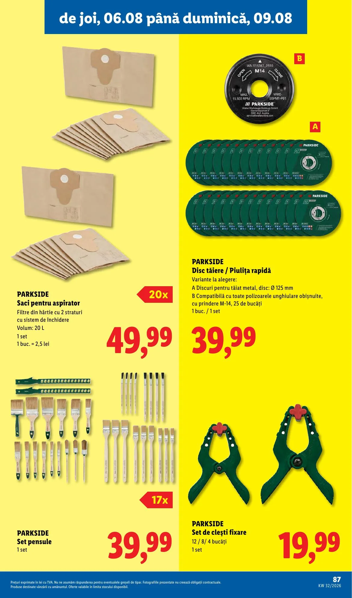 Lidl akciós újság Románia 08.03–08.09 – 87. oldal