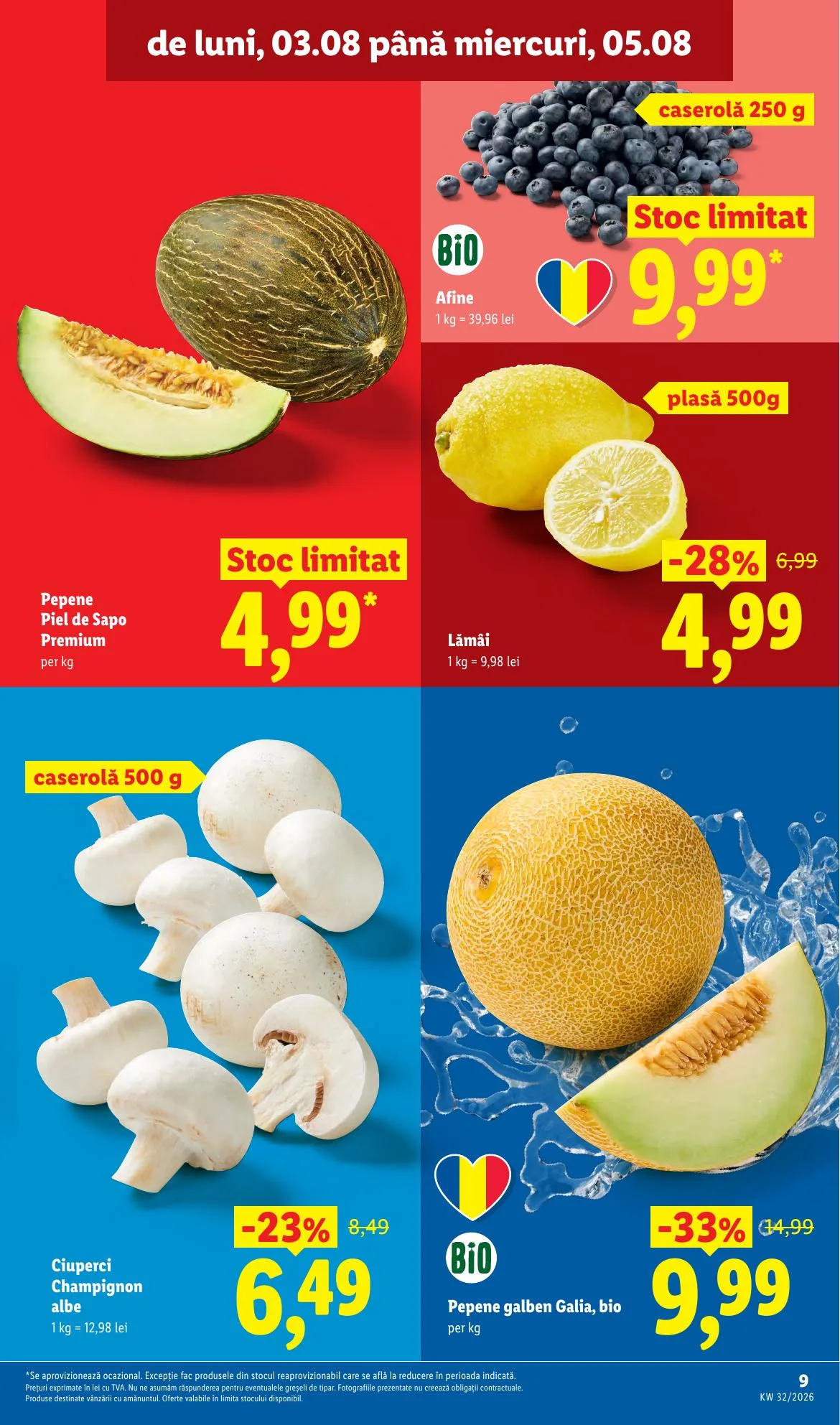 Lidl akciós újság Románia 08.03–08.09 – 9. oldal