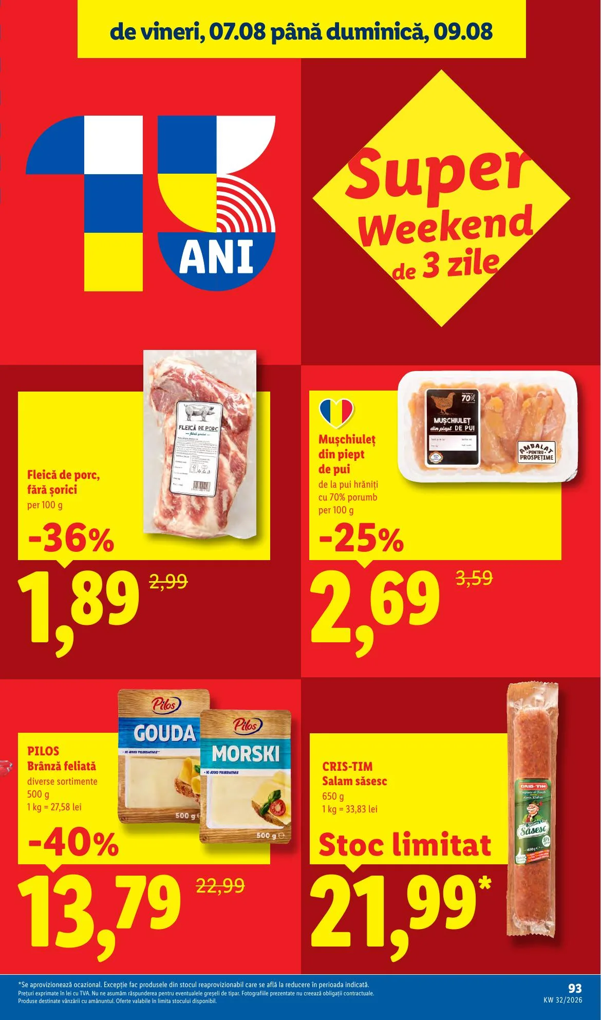 Lidl akciós újság Románia 08.03–08.09 – 93. oldal