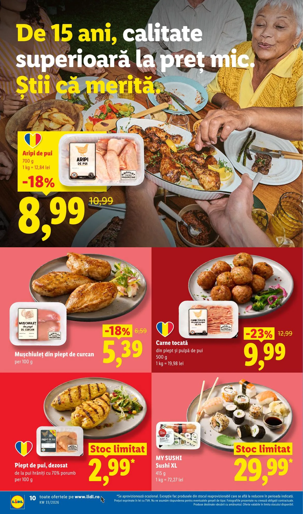 Lidl akciós újság Románia 08.10–08.16 – 10. oldal