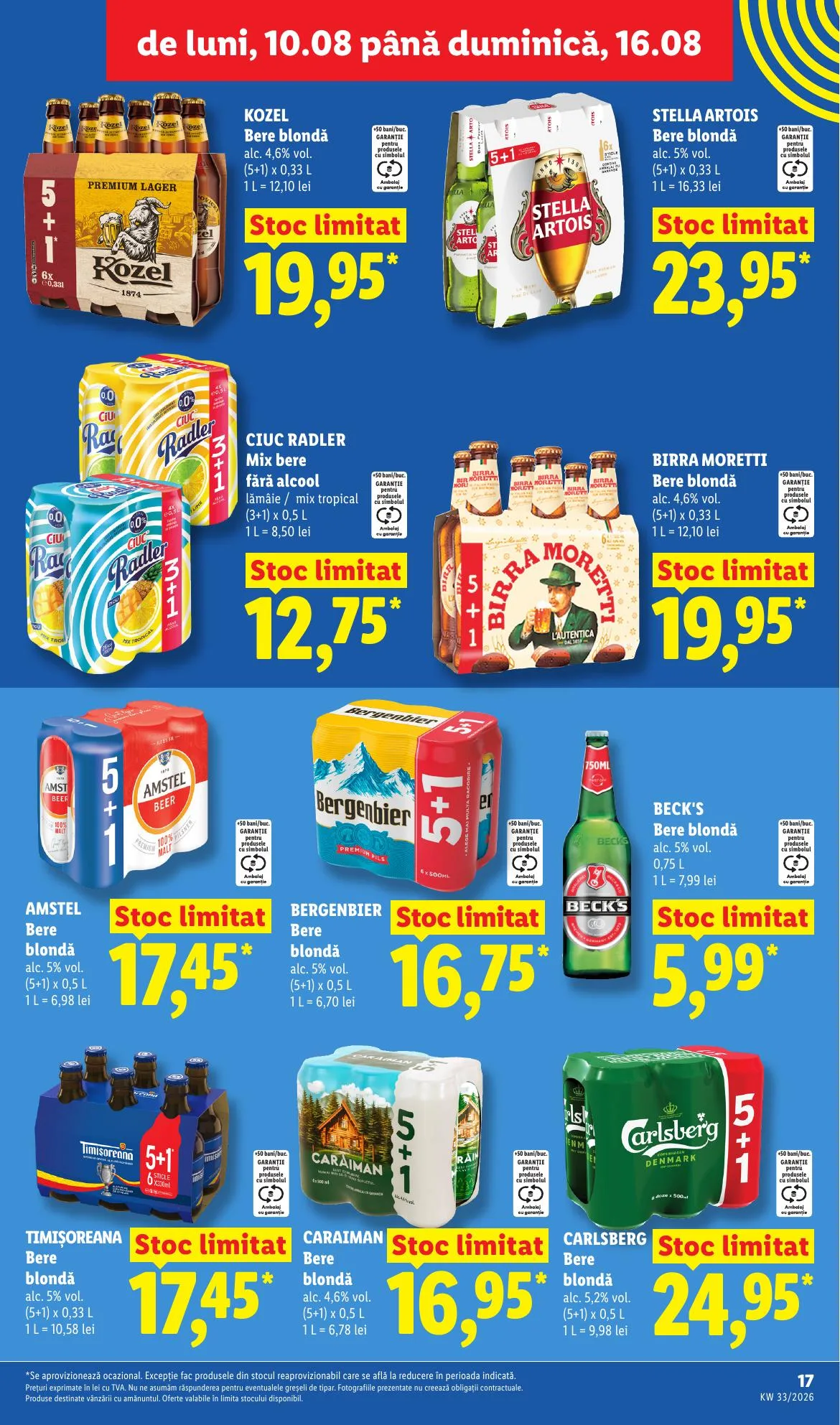 Lidl akciós újság Románia 08.10–08.16 – 17. oldal