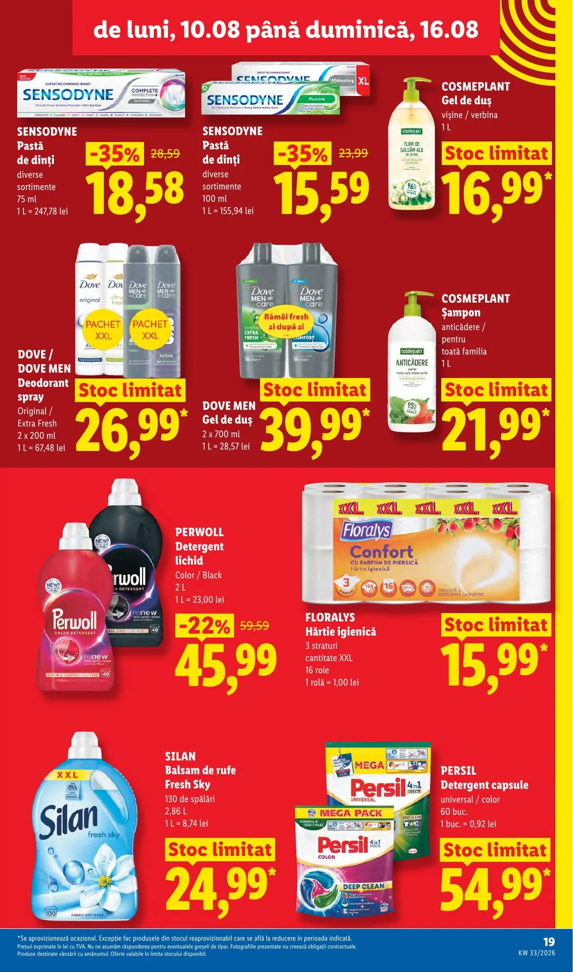 Lidl akciós újság Románia 08.10–08.16 – 19. oldal