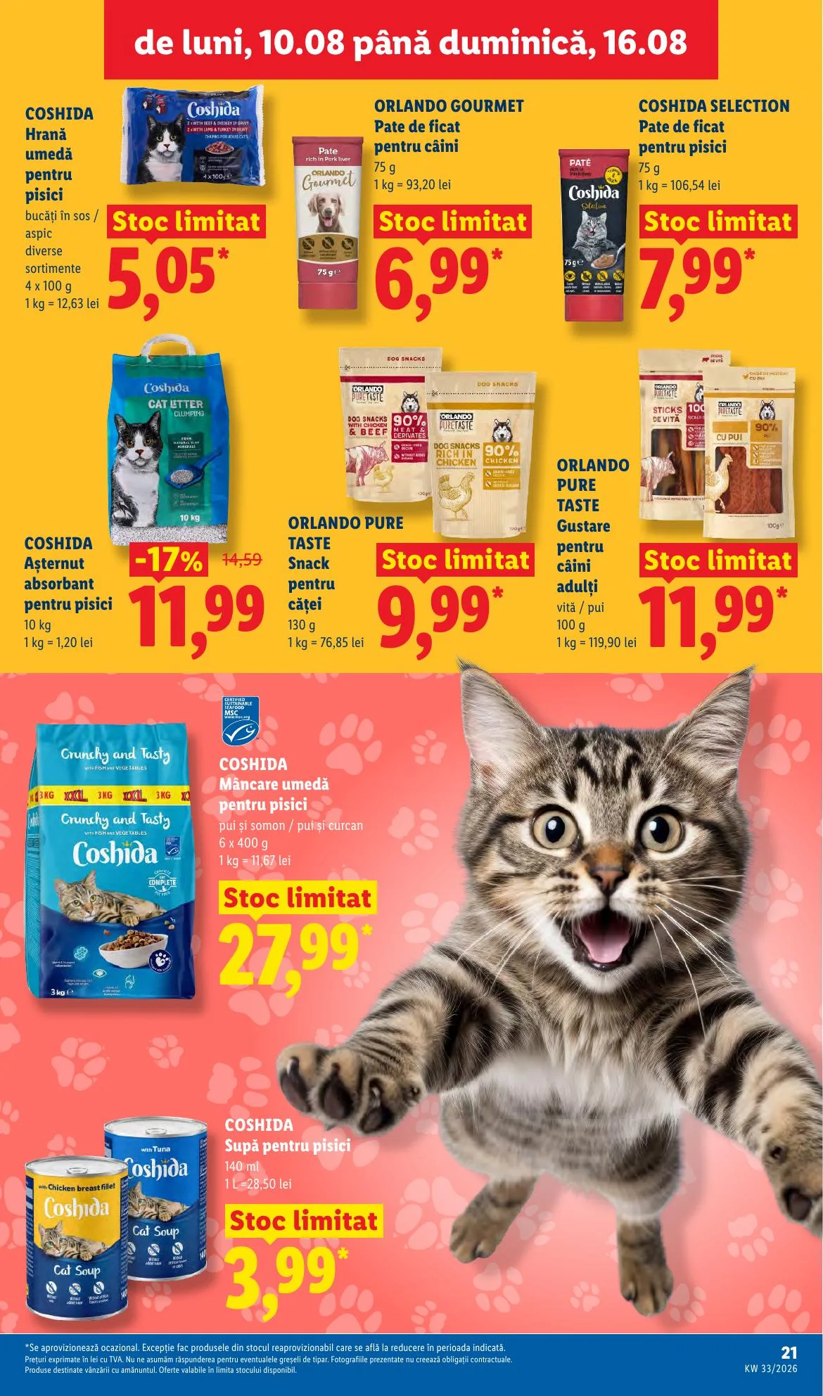 Lidl akciós újság Románia 08.10–08.16 – 21. oldal