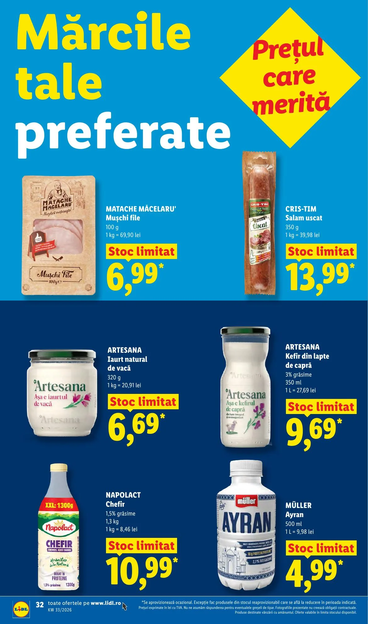 Lidl akciós újság Románia 08.10–08.16 – 32. oldal