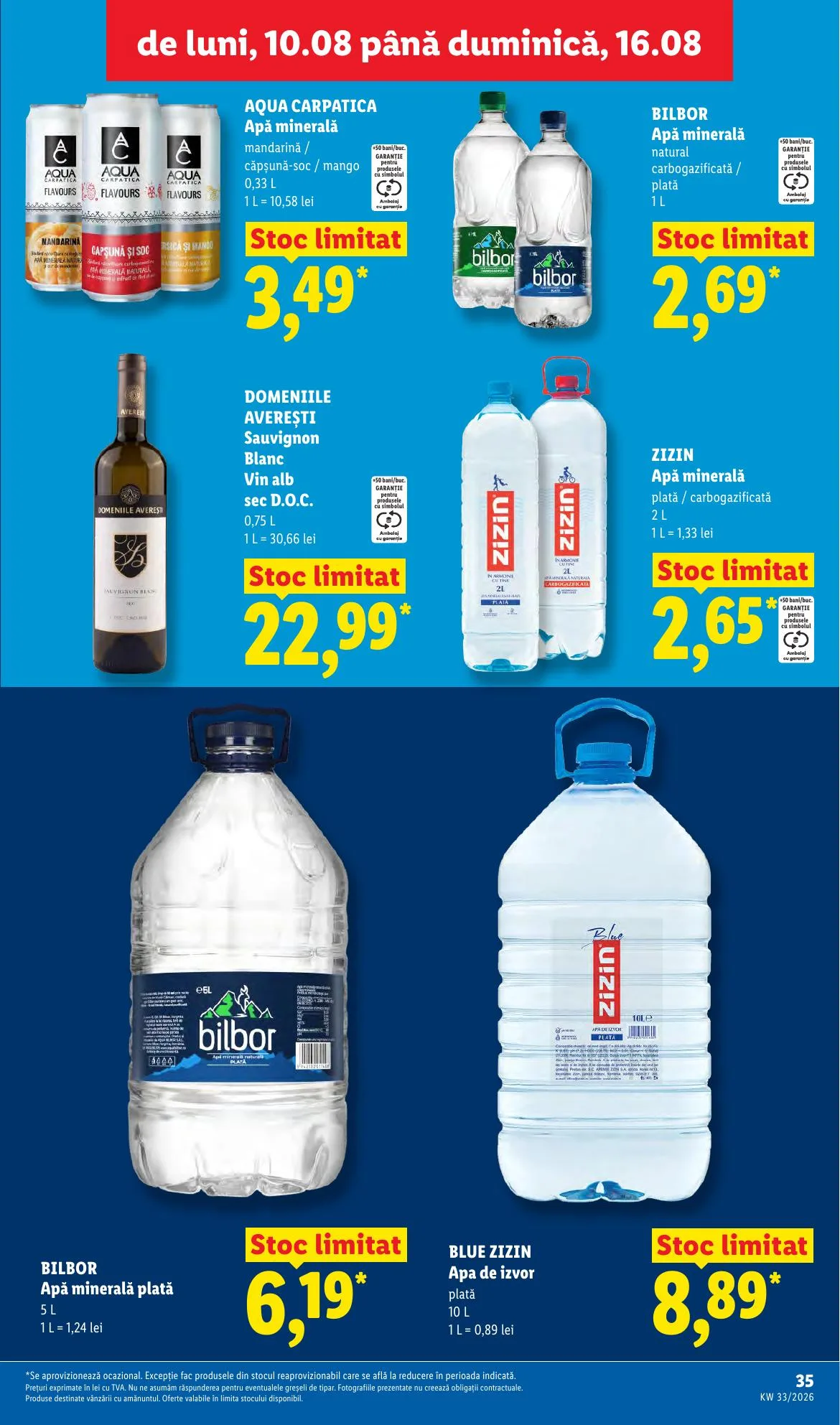 Lidl akciós újság Románia 08.10–08.16 – 35. oldal