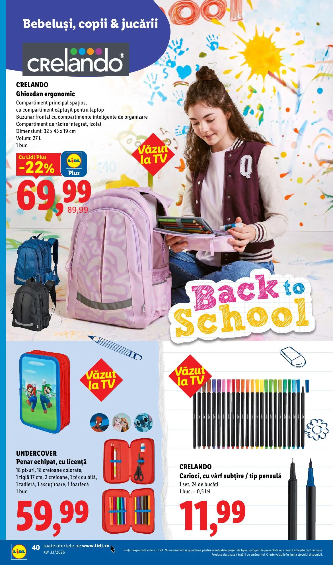 Lidl akciós újság Románia 08.10–08.16 – 40. oldal