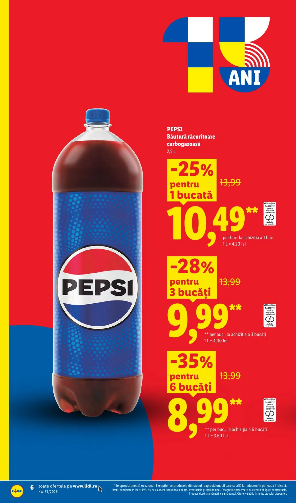 Lidl akciós újság Románia 08.10–08.16 – 6. oldal