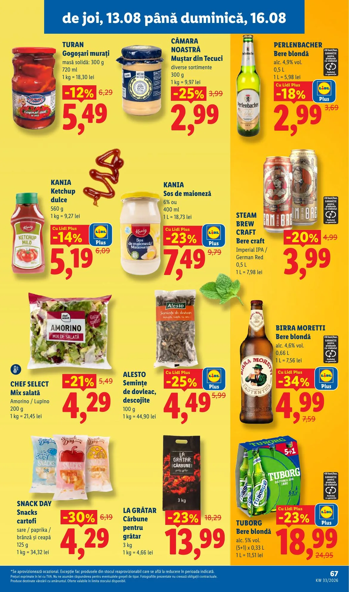 Lidl akciós újság Románia 08.10–08.16 – 67. oldal