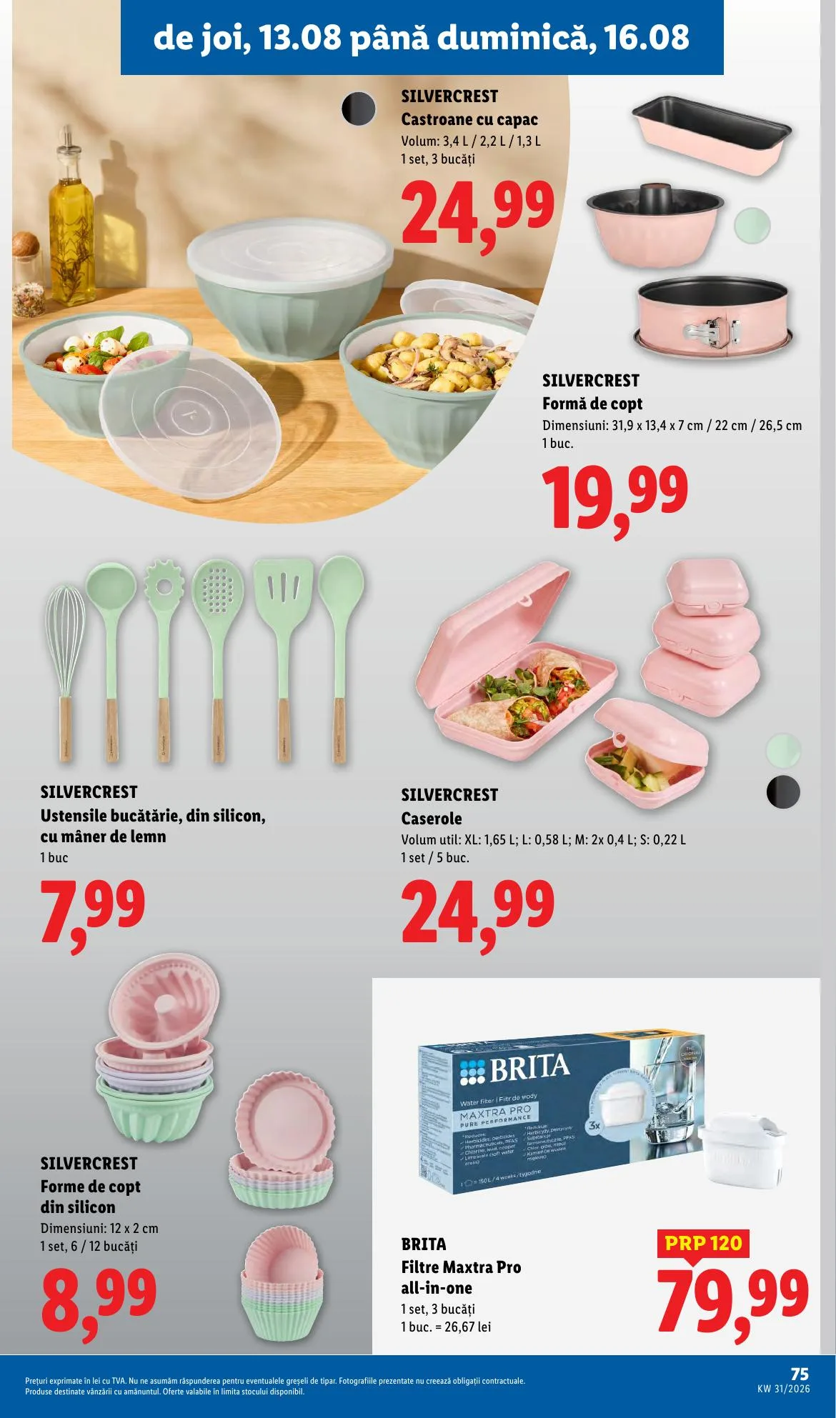 Lidl akciós újság Románia 08.10–08.16 – 75. oldal