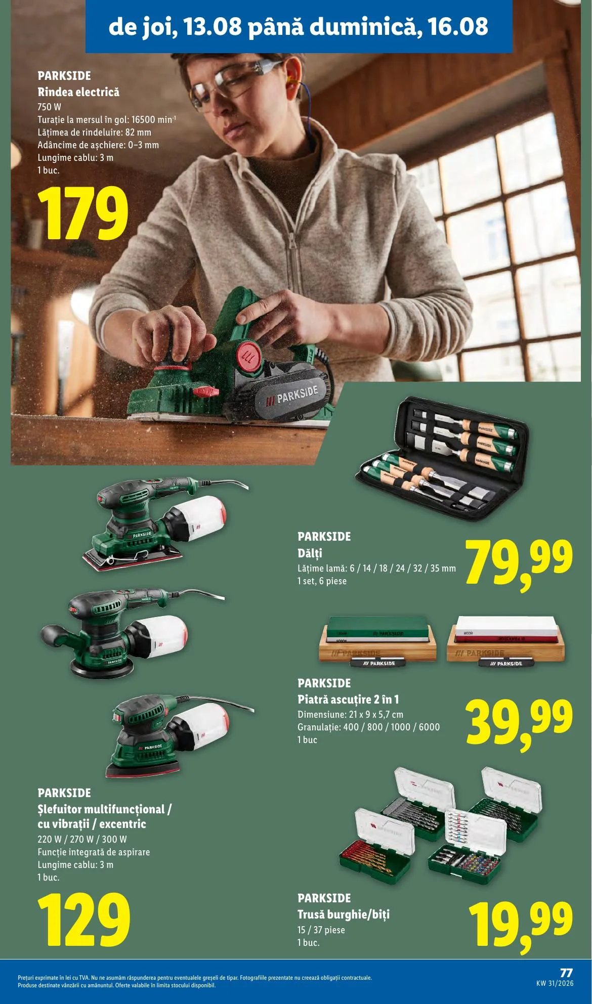 Lidl akciós újság Románia 08.10–08.16 – 77. oldal