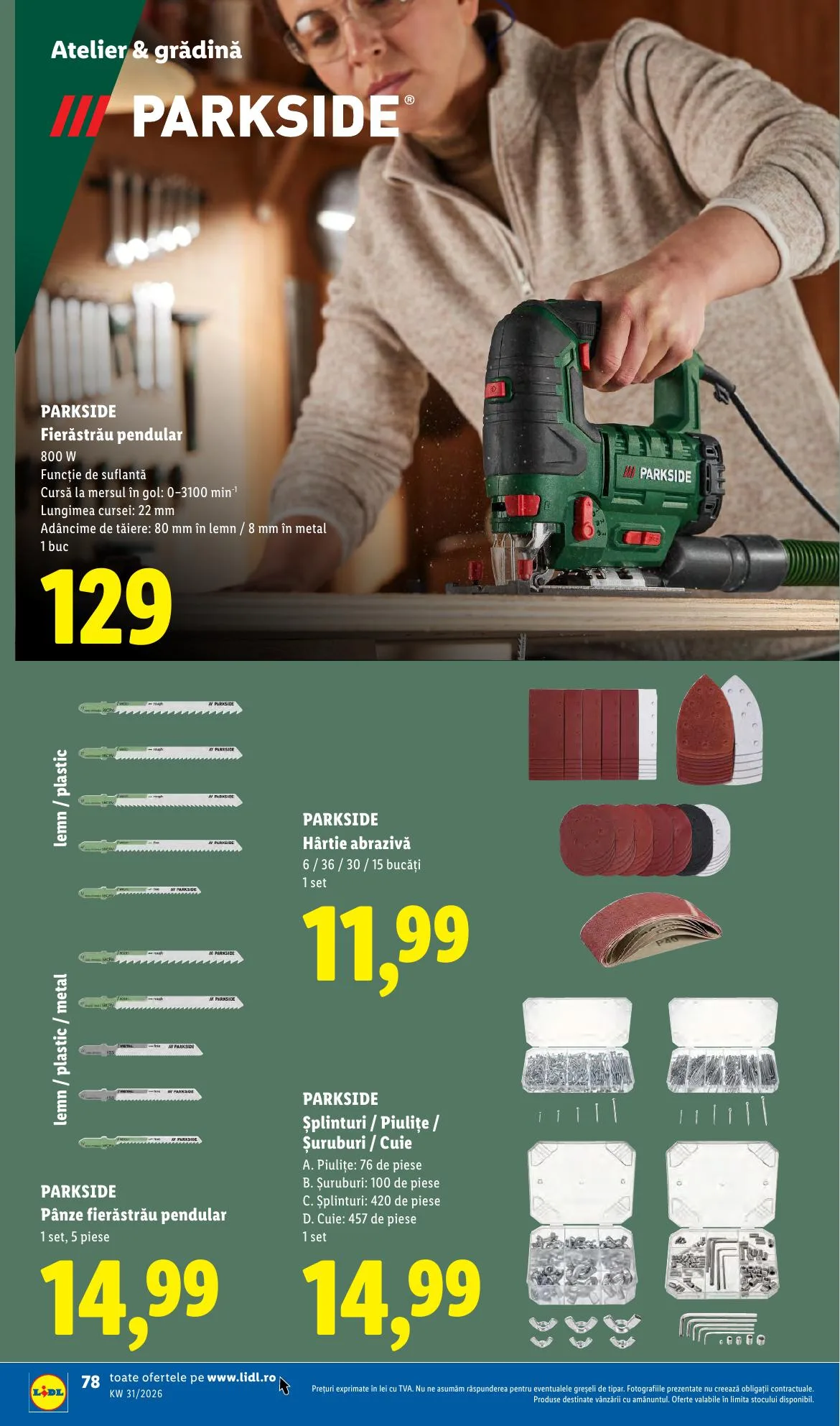 Lidl akciós újság Románia 08.10–08.16 – 78. oldal