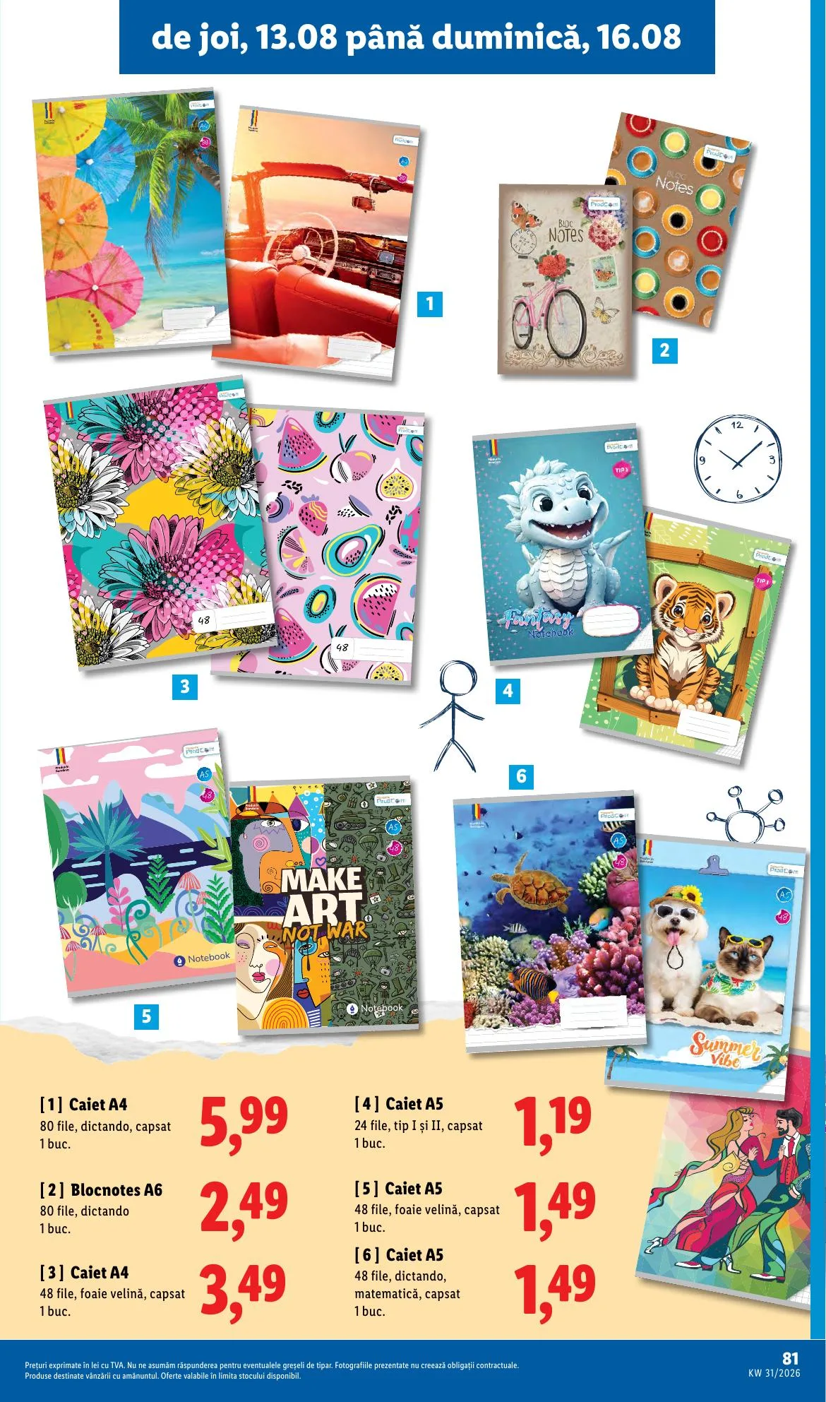 Lidl akciós újság Románia 08.10–08.16 – 81. oldal