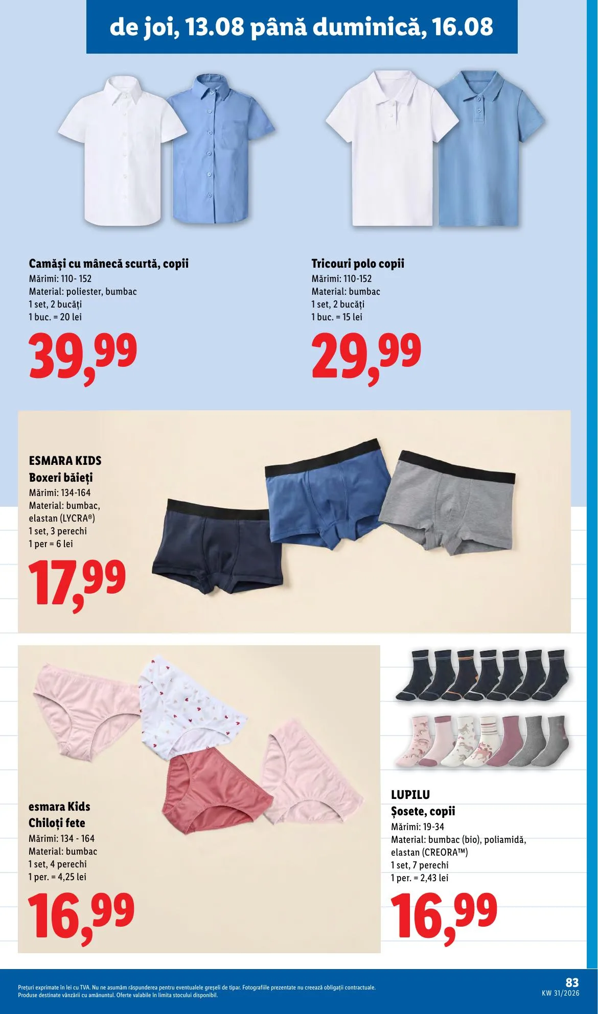 Lidl akciós újság Románia 08.10–08.16 – 83. oldal