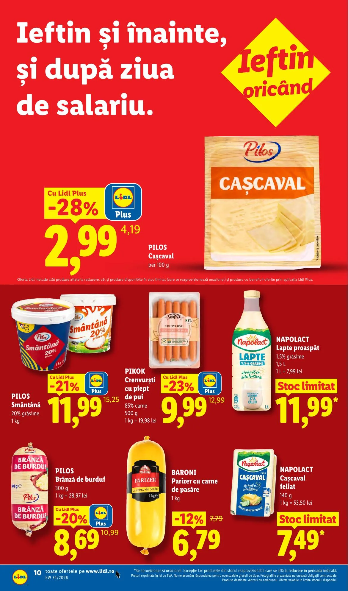 Lidl akciós újság Románia 08.17–08.23 – 10. oldal