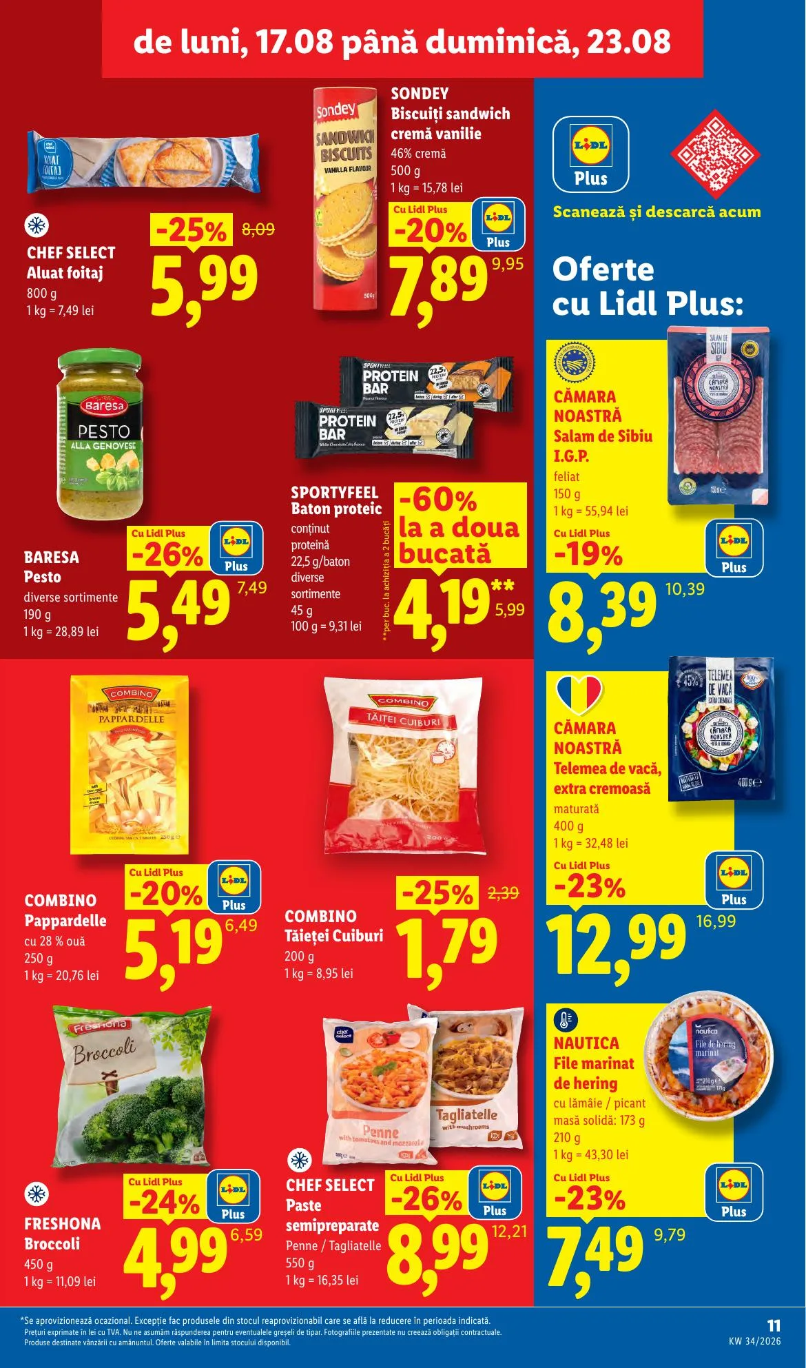 Lidl akciós újság Románia 08.17–08.23 – 11. oldal