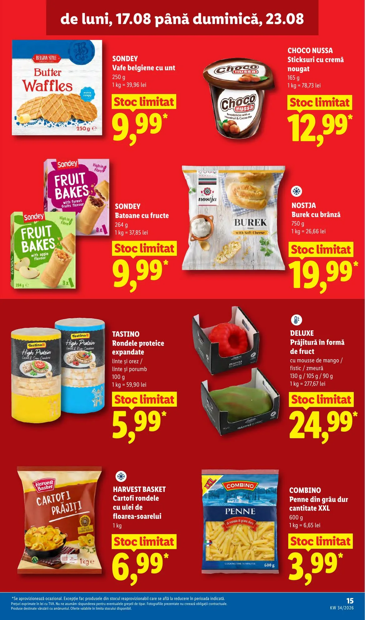 Lidl akciós újság Románia 08.17–08.23 – 15. oldal