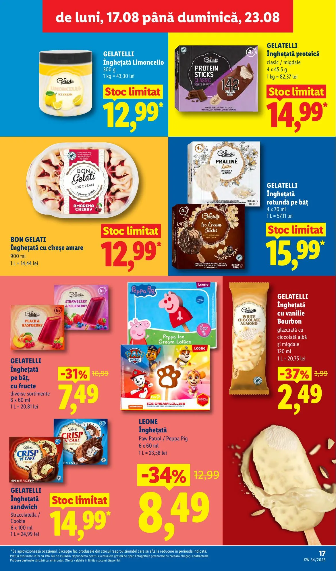 Lidl akciós újság Románia 08.17–08.23 – 17. oldal
