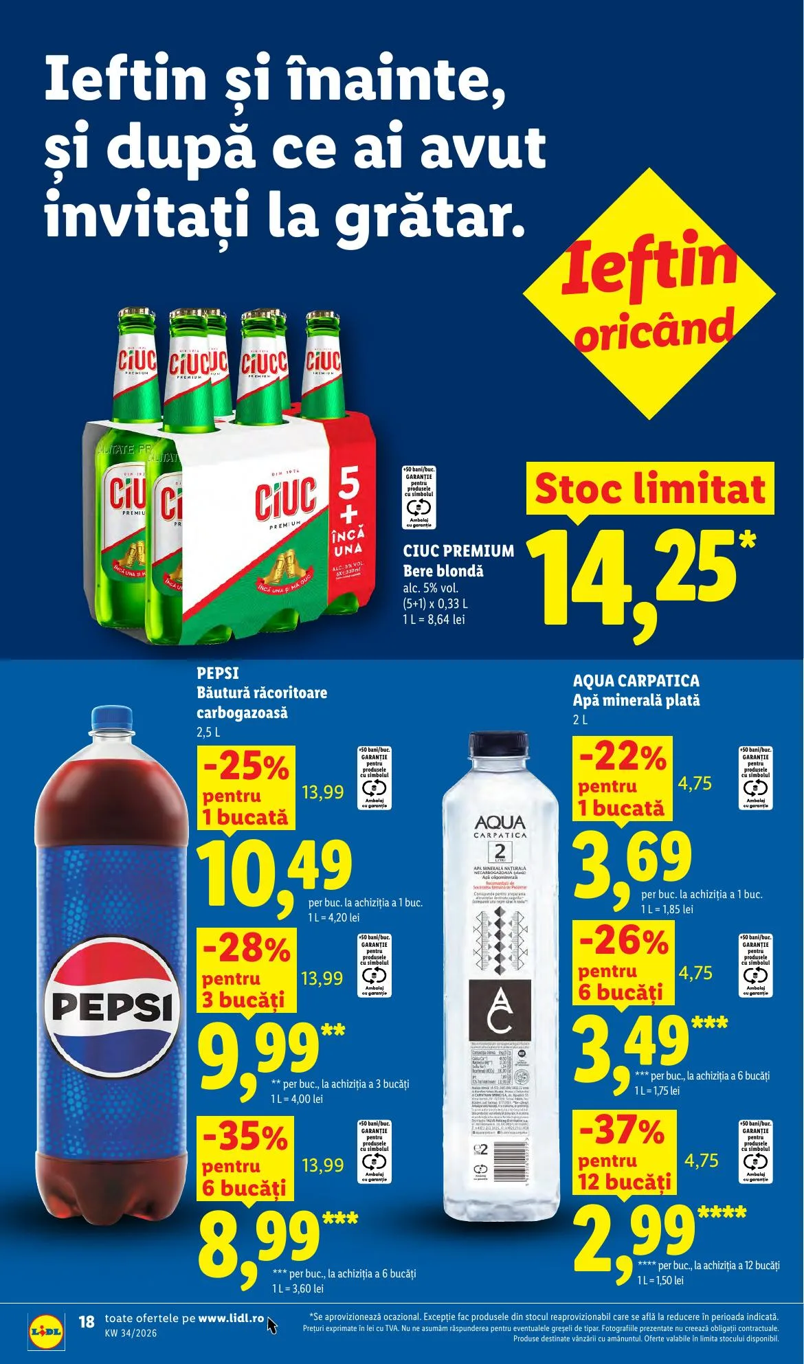 Lidl akciós újság Románia 08.17–08.23 – 18. oldal