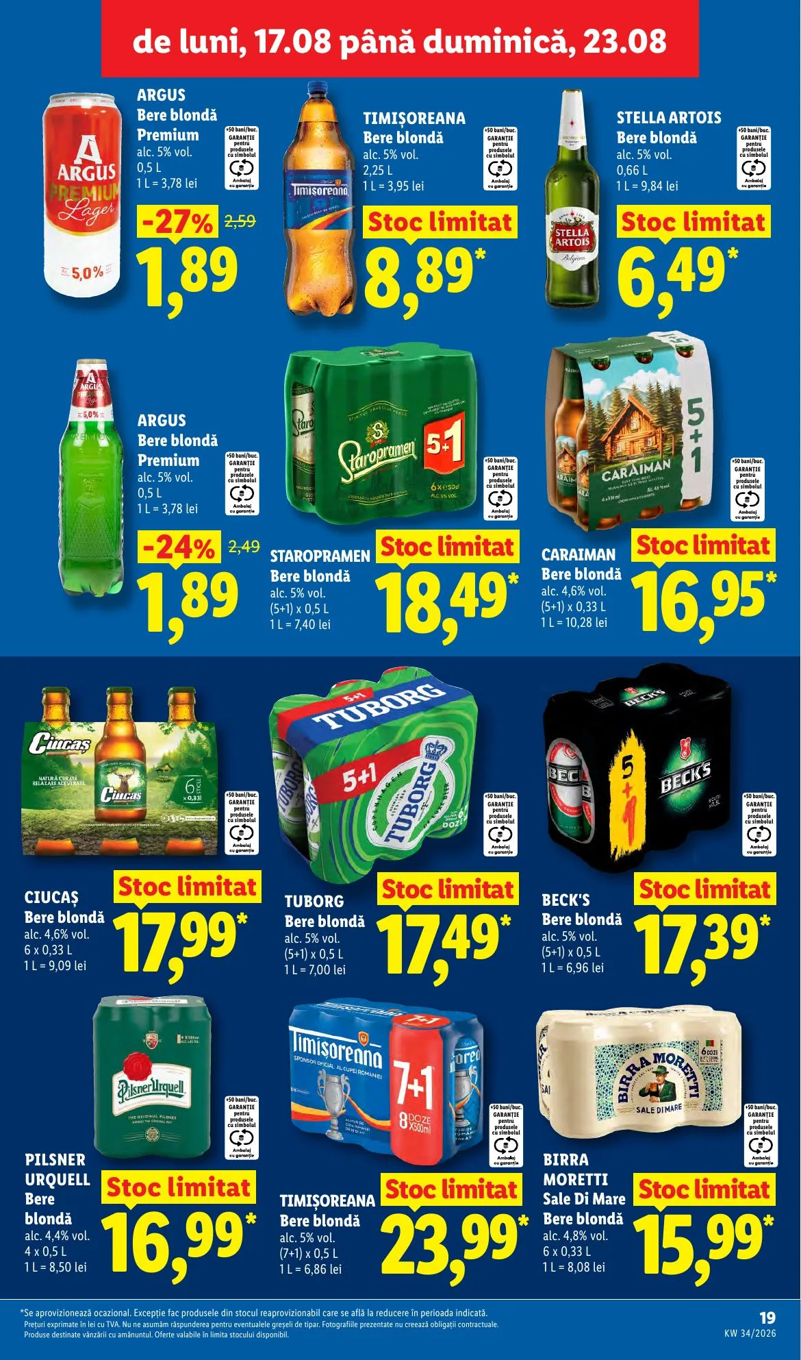 Lidl akciós újság Románia 08.17–08.23 – 19. oldal