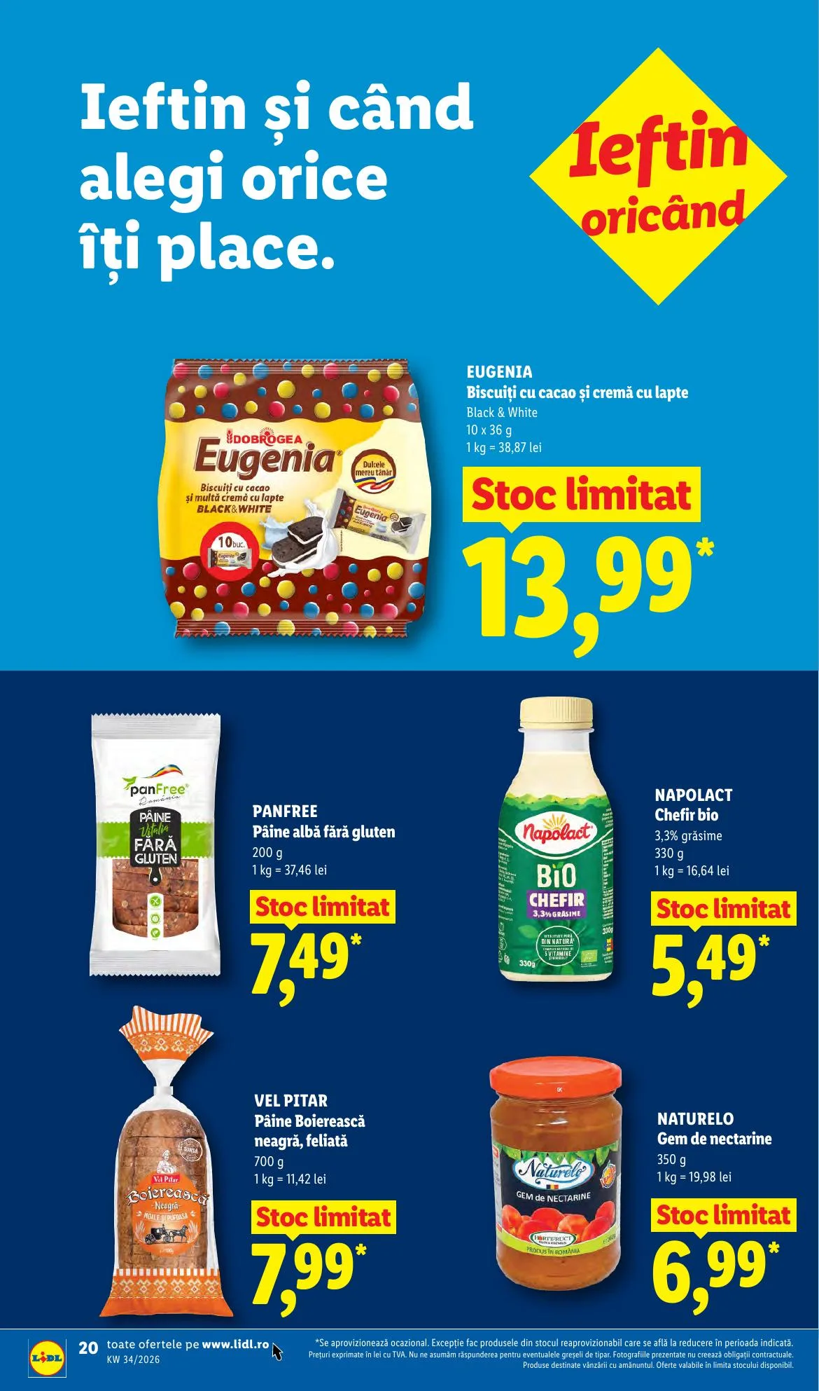 Lidl akciós újság Románia 08.17–08.23 – 20. oldal