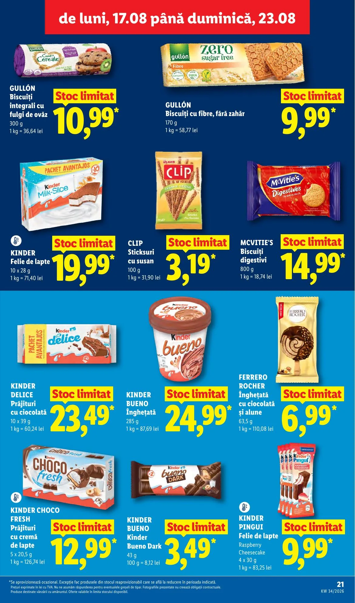 Lidl akciós újság Románia 08.17–08.23 – 21. oldal