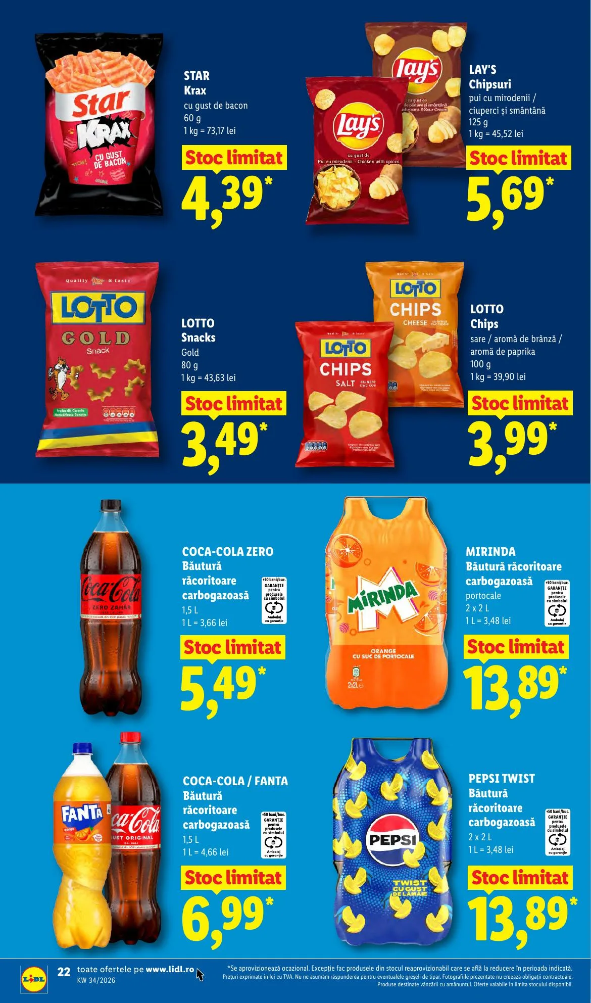 Lidl akciós újság Románia 08.17–08.23 – 22. oldal