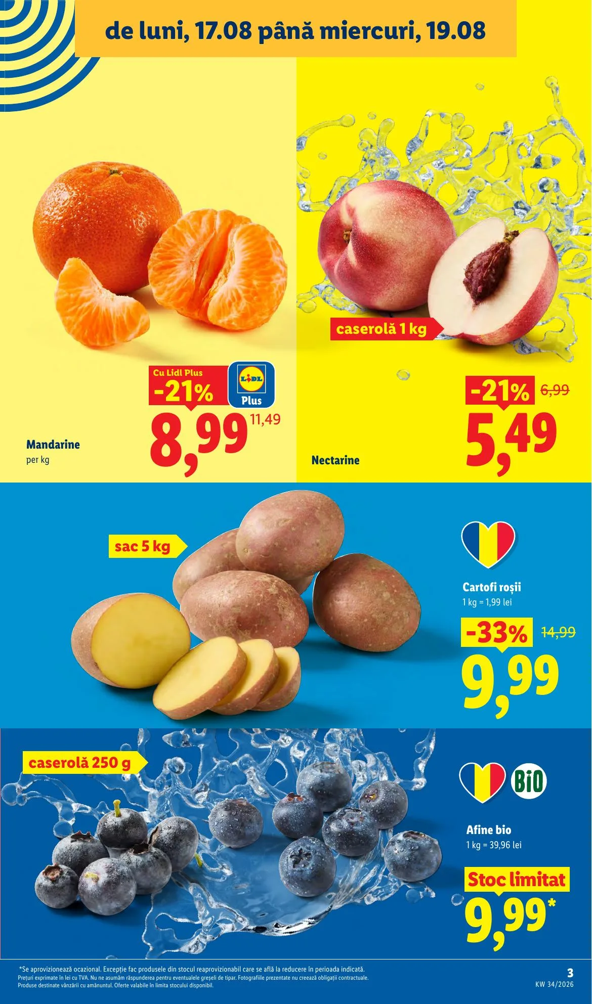 Lidl akciós újság Románia 08.17–08.23 – 3. oldal