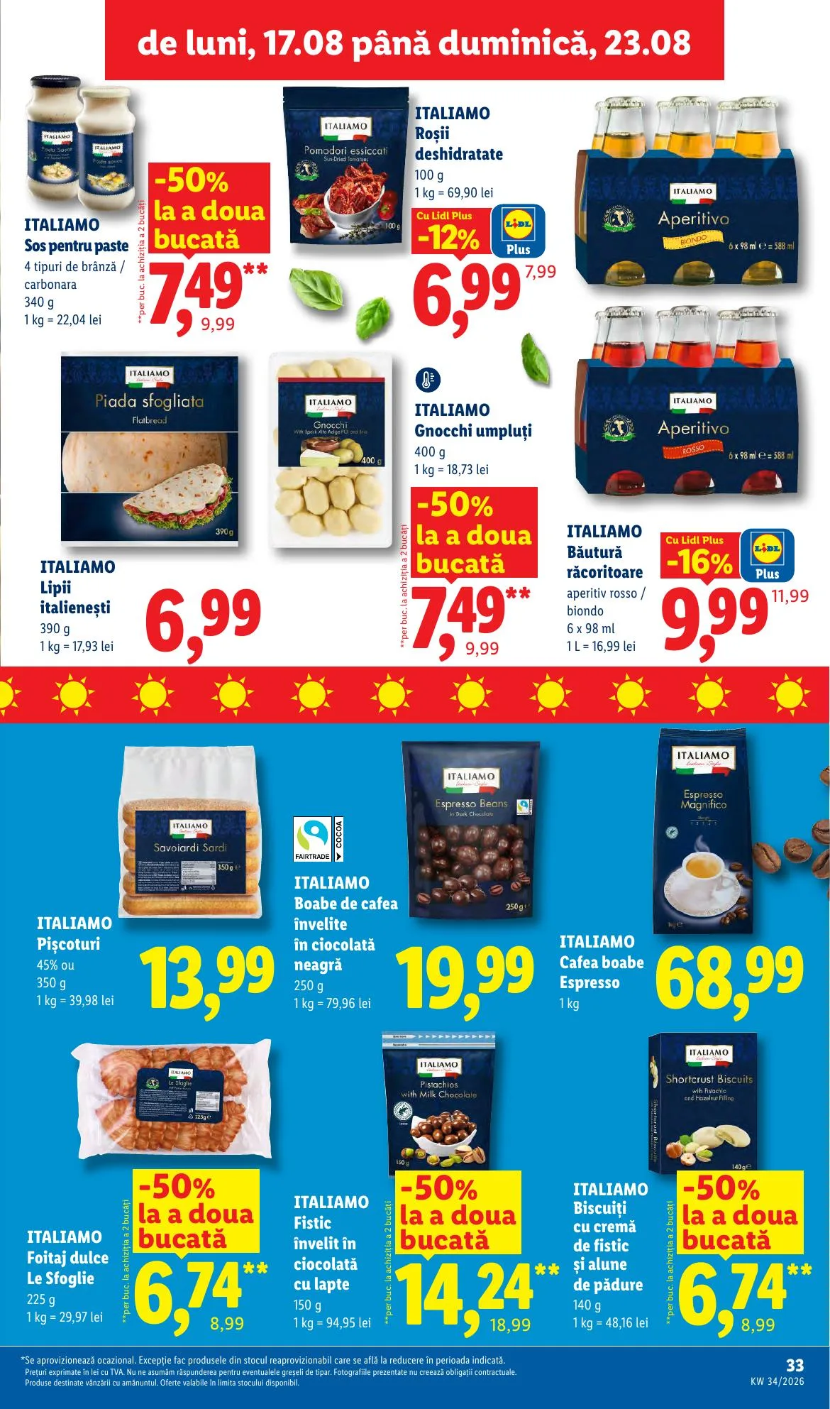 Lidl akciós újság Románia 08.17–08.23 – 33. oldal